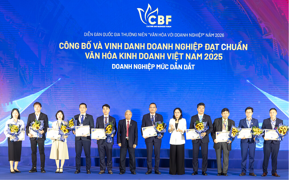 PTSC được vinh danh “Doanh nghiệp đạt chuẩn văn hóa kinh doanh Việt
